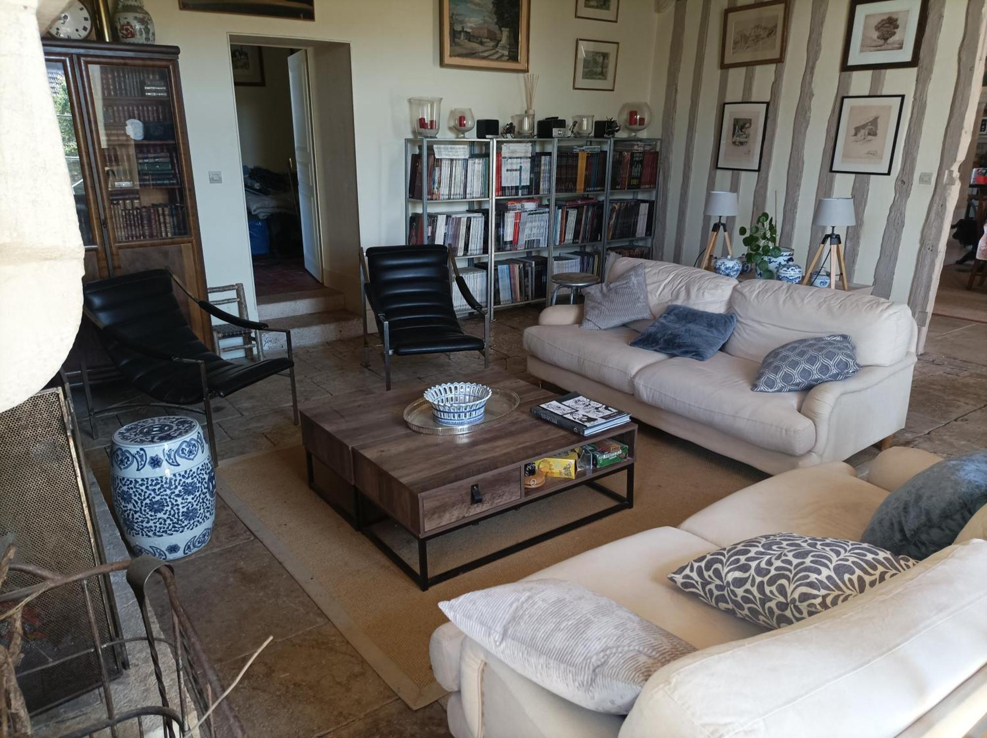 Chez Zaza Bed & Breakfast Stigny ภายนอก รูปภาพ
